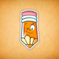 Печенье сувенирное "Карандаш" 3