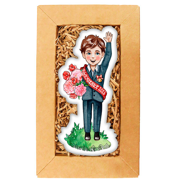 Печенье в подарок учителям и школьникам Набор печенья "Выпускник"  