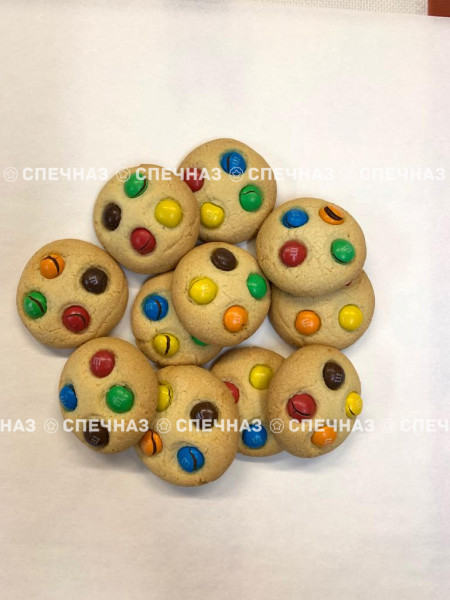 Печенье с M&Ms