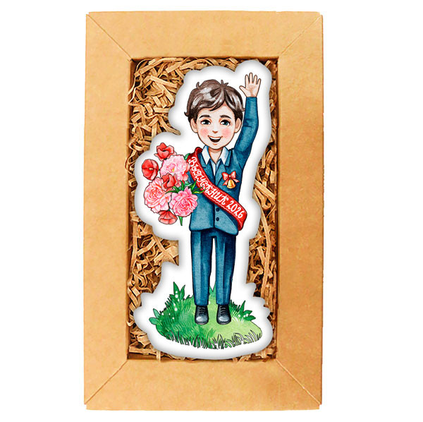 Печенье в подарок учителям и школьникам Набор печенья "Выпускник" 2  