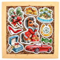 Набор печенья "Лошадка удачи для неё"