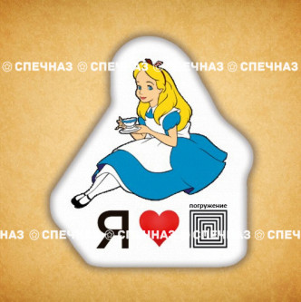 Кусайд - печенье сувенирное 8 см Алиса