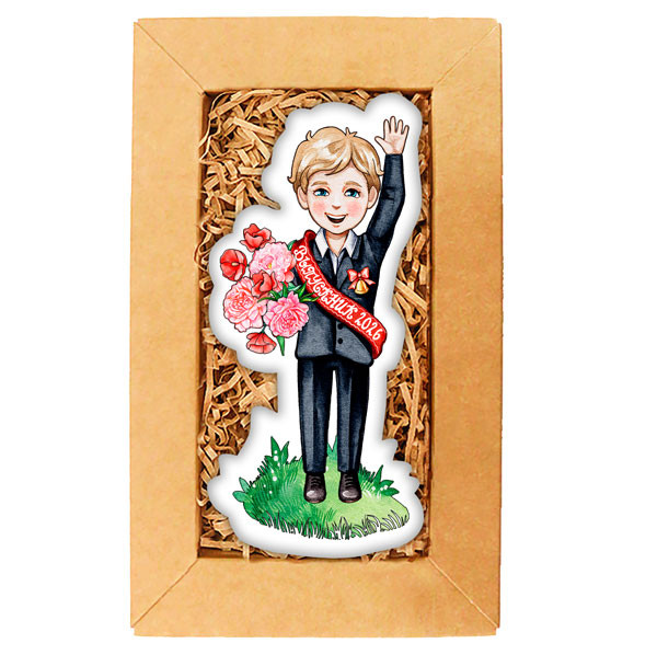 Печенье в подарок учителям и школьникам Набор печенья "Выпускник" 3  