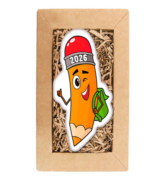 Печенье в подарок учителям и школьникам Набор печенья "Талисман знаний 4"  