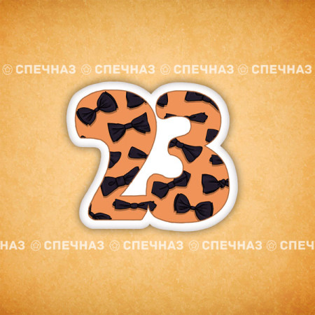 Печенье подарочное "23" 5