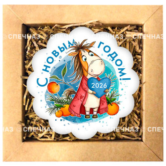 Набор печенья "Открытка Лошадки" 3