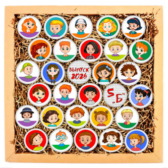 Набор печенья "Наш выпускной класс. 30шт"