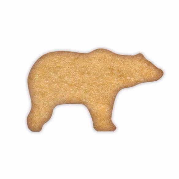 Печенье песочное сувенирное нестандартной формы (медведь) 