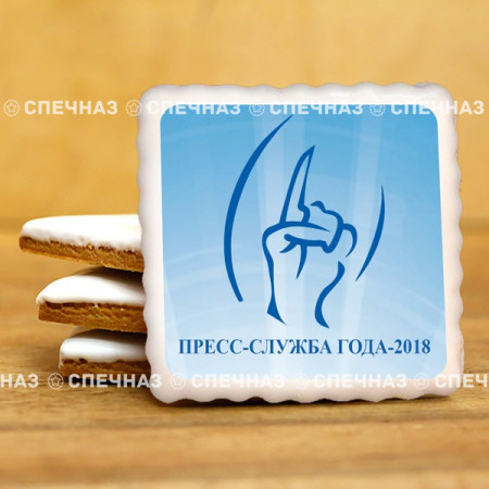 Печенье брендированное "Имидж-медиа" 8*8