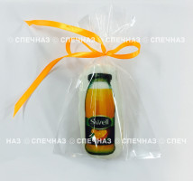 Печенье песочное сувенирное в индивидуальной упаковке СОК апельсин