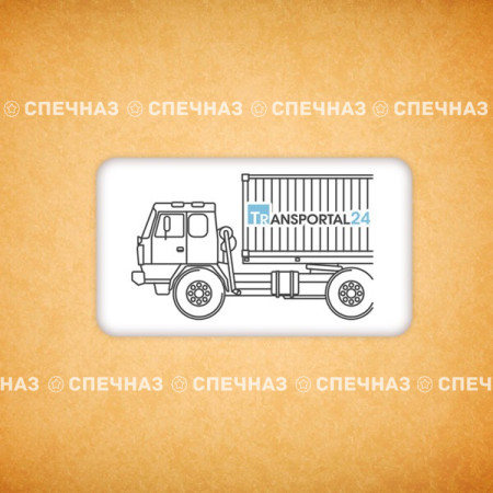 Печенье брендированное Transportal24 8*4см