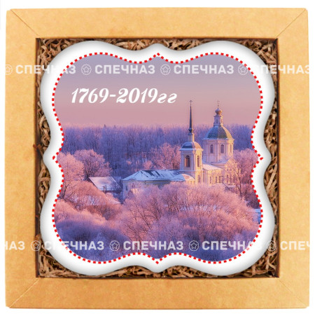 Набор печенья "Спасский храм. Зима"