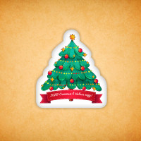 Печенье индивидуальное "Елочка нарядная" 2026