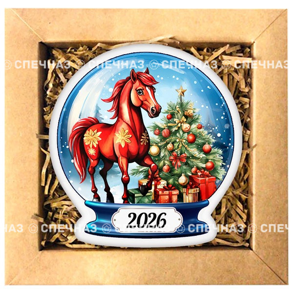 Набор печенья &quot;Шар с Лошадкой&quot; 