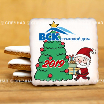 Печенье брендированное "Вск" 65мм