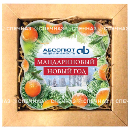 Брендированный набор печенья "Абсолют Недвижимость"