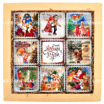 Набор печенья "Рождественское ретро. 2026"