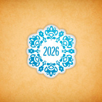 Печенье индивидуальное "Снежинка-2026" 5