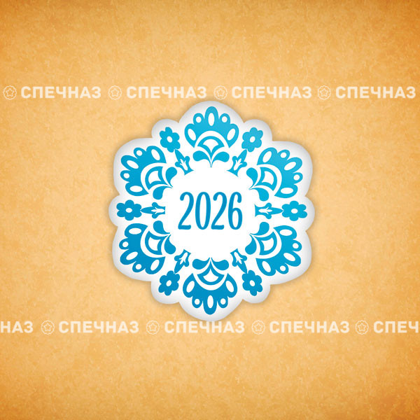 Печенье индивидуальное "Снежинка-2026" 5