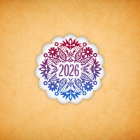 Печенье индивидуальное "Снежинка-2026" 6