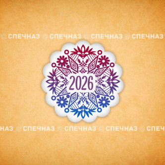 Печенье индивидуальное "Снежинка-2026" 6