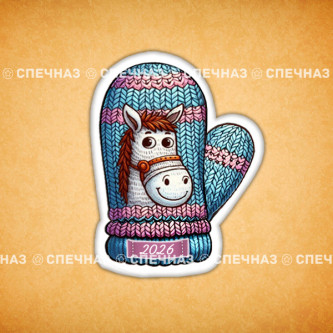 Печенье сувенирное "Варежка 2026"