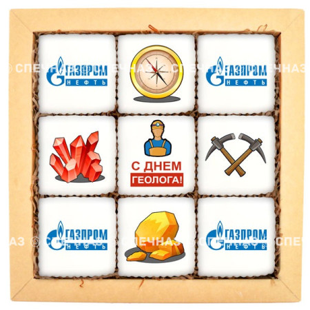 Набор печенья "С днём Геолога"