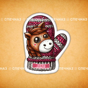 Печенье сувенирное "Варежка 2026" 3