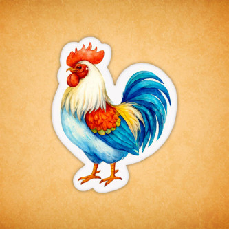 Печенье сувенирное "Петушок пасхальный" 