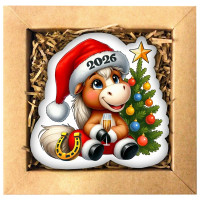 Набор печенья "Открытка Лошадки"