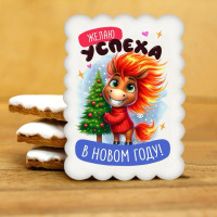 Печенье индивидуальное "Пожелания от Лошадки" 4