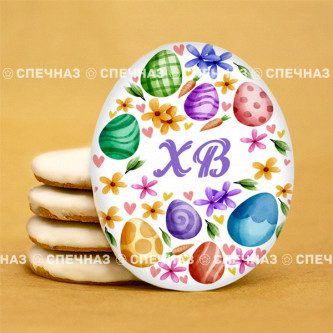 Печенье сувенирное "Яйцо пасхальное 6"