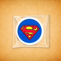 Кусайд - печенье сувенирное сахарная глазурь 65мм Супермен 1