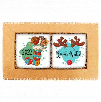 Набор печенья "Buon Natale 2022"