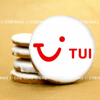 Печенье брендированное "TUI" 4см