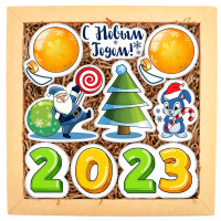 Набор печенья "Яркий новый год 2023"