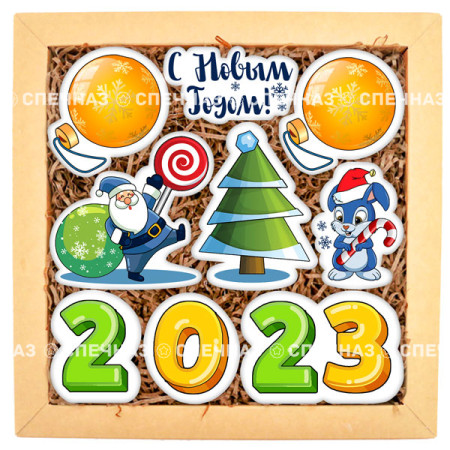 Набор печенья "Яркий новый год 2023"