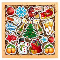 Набор печенья "Апельсиново-сырно-шампанский" 2026