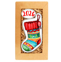 Набор печенья "Носочек с подарками 1" 2026