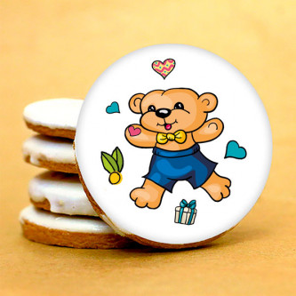 Печенье сувенирное "медвежонок Тэдди"