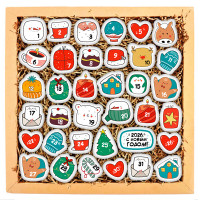 Набор печенья "Адвент-календарь фигурный 2026"