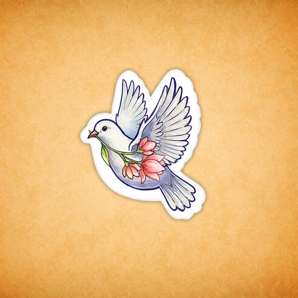 Печенье индивидуальное "Голубь" 