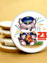 Печенье сувенирное "Медаль N1 к 23"