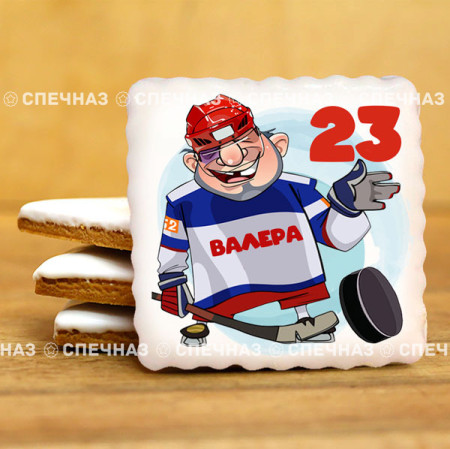 Печенье сувенирное "Комплимент к 23 февраля N12"