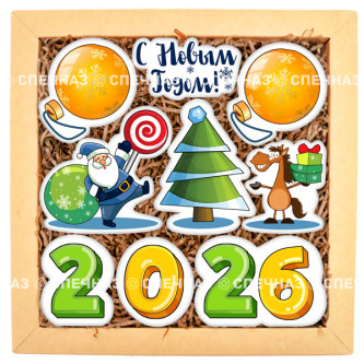  Набор печенья "Яркий новый год 2026"