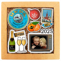 Набор печенья "Новогоднее ретро. 2025"