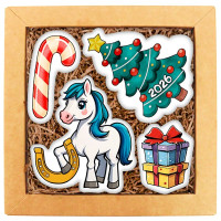 Набор печенья "Лошадка на удачу"