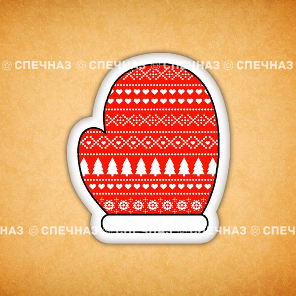 Пряник с логотипом "Варежка"