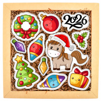 Набор печенья "С новым годом Лошади!"