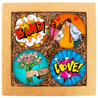 Набор печенья "BANG! LOVE!"